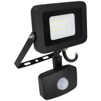   Commel LED reflektor, 10W, 6500K, 900lm, IP44, 220-240V, mozgásérzékelővel