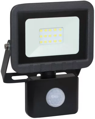 Commel LED reflektor, mozgásérzékelős, 10W, 6500K, 700lm, IP65, fekete