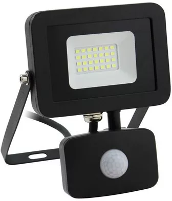 Commel LED reflektor, 20W, 6500K, 1800lm, IP65, 220-240V, fekete