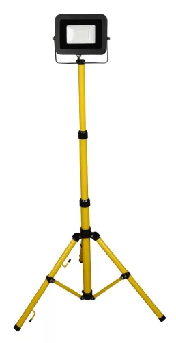 Commel állványos LED reflektor, 30W, 6500K, 2400lm, IP44