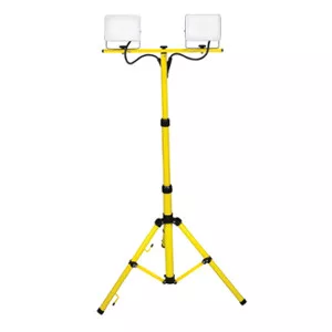 Commel állványos LED reflektor, 2x50W, 6500K, 2x5400lm, IP44