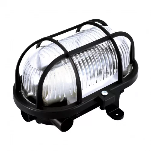 COMMEL Hajóláámpa E27 230 V ~ 60 W, fekete