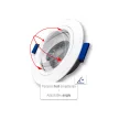 Commel Süllyesztett Led panel, állítható fejjel, 5W, 370lm, 4000K, 120°, 220-240V (3 db)