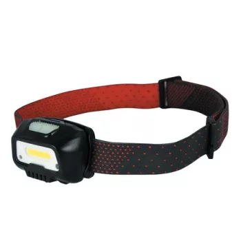   Commel fejlámpa LED-es, 2 fényerő, 5w, 350lm, szenzoros kapcsolóval, mágneses, 3,7V, 