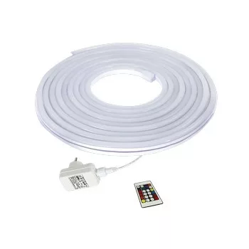 Commel LED fénykábel, 5m, 6A, 12V, RGB, 60LED/m, IP44