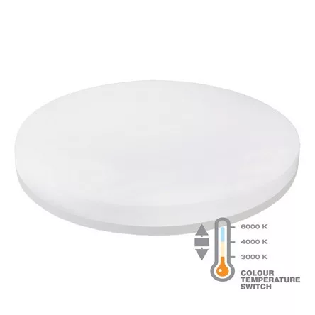 Commel LED mennyezeti lámpa, 30W, 3255m, IP54, állítható színhőmérséklet