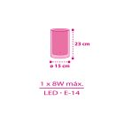 Dalber Asztali lámpa, E14, max. 8W CUORE