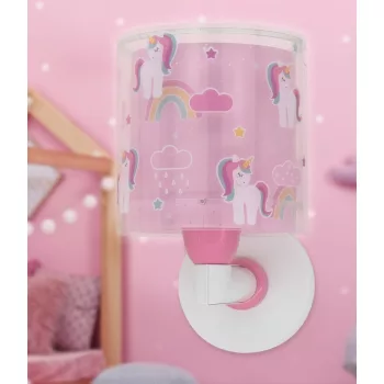 Dalber Oldalfali lámpa, E27, max. 15W UNICORNS
