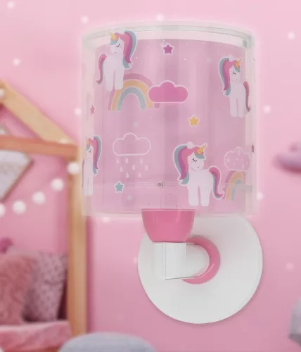 Dalber Oldalfali lámpa, E27, max. 15W UNICORNS