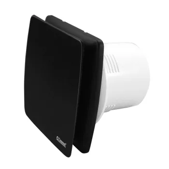   Commel Ventillátor golyós csapággyal, IPX4,  220V, 50Hz, 160m3/h, 34db, 2000 RPM, 16W, 120mm, fekete
