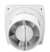 Commel Ventilátor golyós csapággyal,  IPX4, 220V, 50 Hz, 240 m3/h, 35db, 1850 RPM, 18W, 150mm, fehér