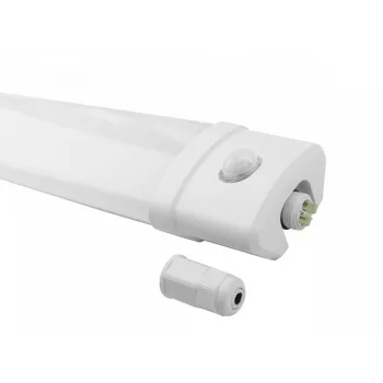   LED por- és páramentes armatúra mozgásérzékelővel, 40W, 4000K, IP65, 1250mm, 120lm/W, 4800lm