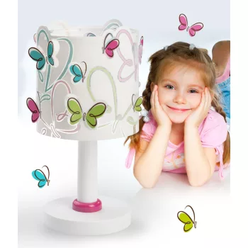Dalber Asztali lámpa, E14, max. 8W BUTTERFLY