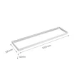 Spectrum falon kívüli szerelő keret, 300X1200 mm-es LED panelhez