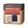 KORIN 16, fekete, 60W, E27, acél, acél
