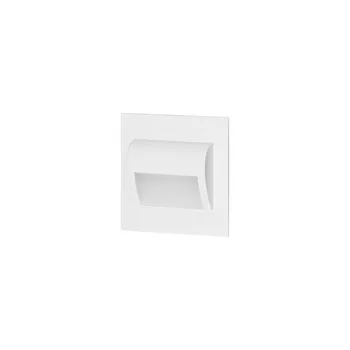   DRACO LED NEW 1,5W, süllyesztett lépcsőházi lámpatest 12VDC, 30lm, 6000K, fehér, innovatív beépítés