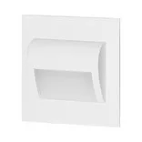 DRACO LED NEW 1,5W, süllyesztett lépcsőházi lámpatest 12VDC, 30lm, 6000K, fehér, innovatív beépítés