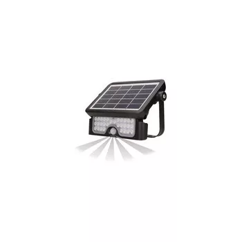   LUX LED 5W-os napelemes reflektor mozgásérzékelővel 500lm