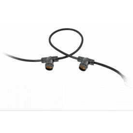   Festoon kábelköteg 7,5m, AC220-240V, 50/60Hz, max. 10x10W, E27, IP44, 2x1,5mm