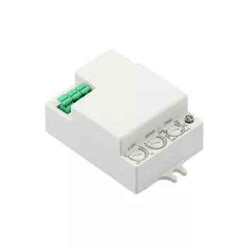   Mozgásérzékelő (microvawe) SRC812 MINI2, max.500W, AC220-240V, 50/60Hz, 360°, hatótávolság 1-8m,IP20, LED-del működik.
