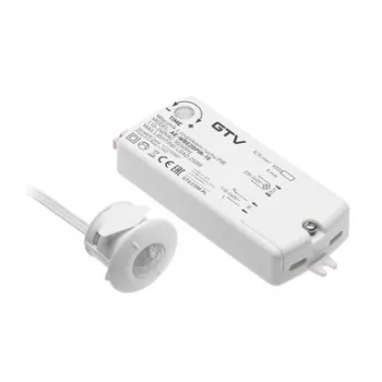   Érintésmentes kapcsoló PIR 230V, max.250W, kábel 2m, fehér