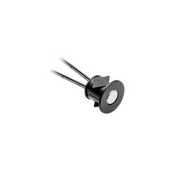   Dimmelhető érintőkapcsoló 12V DC, max. 24W, Ř 22 x 16mm, vágónyílás Ř18, IP20, fekete
