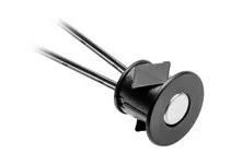 Dimmelhető érintőkapcsoló 12V DC, max. 24W, Ř 22 x 16mm, vágónyílás Ř18, IP20, fekete