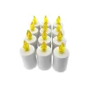   Trixline Műanyag kismécses 2xAA, 52x108mm, fehér, sárga láng