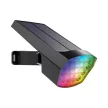 Braytron LED leszúrható / falra szerelhető szolár, 12W, IP65, RGB, dimmelhető, szürke, Spike light