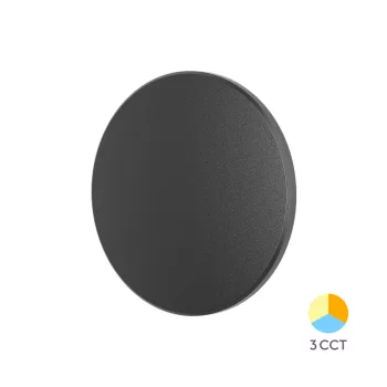   Braytron Led lámpa, 8W, állítható színhőmérséklet, 760lm, IP65, fekete, Palermo