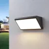   Braytron LED fali lámpa, CCT, 20W, 2000lm, IP65, szürke, Napoli
