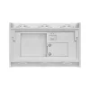 Braytron Led fali lámpa, IP65, 6X1W, 480lm, fehér, Vector