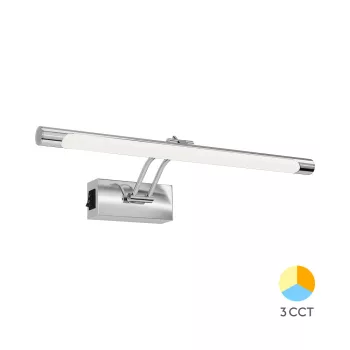  Braytron LED tükörmegvilágító 8W, CCT, 40cm, IP20, króm, Sara