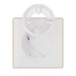 Braytron LED Mennyezeti lámpa, CCT, 20W, 1600lm, IP40, 230mm, Fahatású, Jade