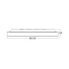  Braytron LED mennyezeti lámpa, CCT, 20W, 1600lm, IP40, 230mm, fekete, kerek, Jade