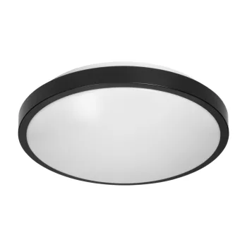   Orno mennyezeti lámpa 2*E27, max 2*60W, IP54, IK07, fekete, Selene