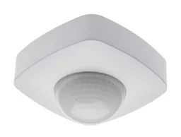 Mozgás- és jelenlétérzékelő CO-1, max. 2000W, AC220-240V, 50/60Hz, működési szög 360°, érzékelési tartomány 20m ± 2,2 - 6m, IP20, LED-del működik, felületre szerelhető, fehér színű.