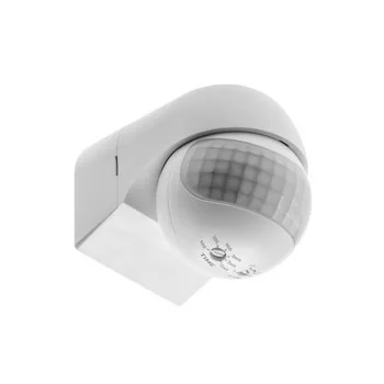   Mozgásérzékelő CR-13, max 800W, AC220-240V, 50/60Hz, kąt szögérzékelés180°, hatótávolság 12m ± 1,8- 2,5m, IP44