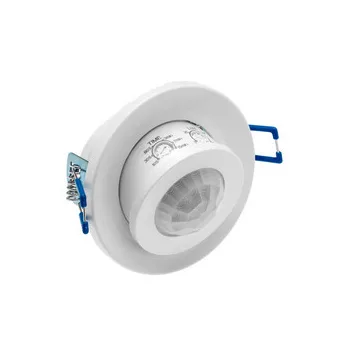   Mozgásérzékelő CR-15, max. 800W, AC220-240V, 50/60Hz, sugárzási szög 360*, sugár 8m ± 2,2-4m, IP20, LED-del működik, süllyesztett, fehér színű.