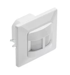 Mozgásérzékelő CR-16, max. 500W, AC220-240V, 50/60Hz,190°, 9 m-es sugár, IP20, süllyesztett, fehér