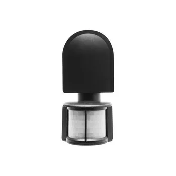   Mozgásérzékelő CR-2, fekete, 180°, 8m ± 1,8-2,5m sugár, IP 44
