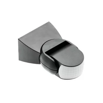   Mozgásérzékelő CR-9 max. 1200W, IP65, 180°, sugár 2-8m ± 1,8- 2,5m, fekete