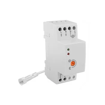   Szürkületérzékelő CZ-1, max. 4800W, IP65-érzékelő, IP20-kapcsoló, 50/60HZ, fehér