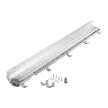 Orno por és páramentes mennyezeti lámpatest, 2x18W Led Fénycsővel, 120cm, 3600lm, IP65, 