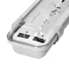   Orno por-és páramentes lámpatest T8 LED-hez, IP54, 2X36W, 2X1200mm