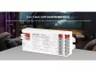 Mi-Light E3-RF 3-in-1 Group Control csoport (zóna) vezérlő (RGB, RGBW, RGB+CCT LED szalaghoz) karos (csatos) bekötés