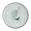Ecolight LED mennyezeti lámpa, Mozgásérzékelővel, 12W, 4000K, 960lm, IP44, 260x75mm, fehér