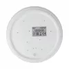   Ecolight LED mennyezeti lámpa, Mozgásérzékelővel, 12W, 4000K, 960lm, IP44, 260x75mm, fehér