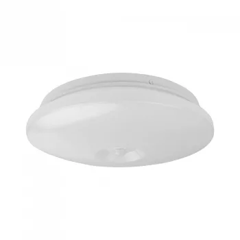   Ecolight LED mennyezeti lámpa, Mozgásérzékelővel,, 18W, 4000K, 1440lm, IP44, 340x75mm, fehér