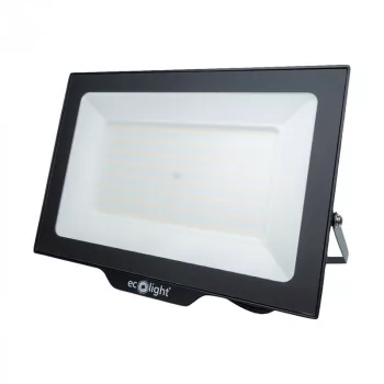   Ecolight LED reflektor, NL-1, 200W, 4000K, 18000lm, IP65, Fekete,